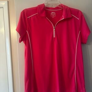 Slazenger Pink Golf Polo Shirt